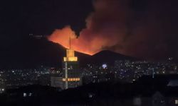 Ankara'nın Mamak ilçesinde yangın