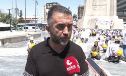 Doruk Madencilik İşçilerinin, Ulus Meydanı'nda Oturma Eylemi Sürüyor