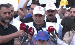 Türkiye Maden-İş Üyeleri, Ulus Atatürk Heykeli önünden Gar'a Yürüdü