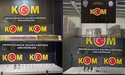 Ankara Çankaya ve Yenimahalle'de Kaçakçılık Operasyonu