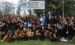 Ankara'da Barış Çanı Töreni