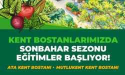 Çankaya Belediyesi Kent Bostanları Ücretsiz Eğitim Takvimi Açıklandı