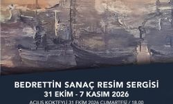 ABB'nin Bedrettin Sanaç Resim Sergisi Kocatepe Kültür Merkezi’nde Açılıyor