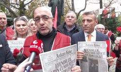 CHP Çankaya İlçe Başkanlığı, Kuğulu Park'ta Hâkimiyet-i Milliye Gazetesi ve Türk Bayrağı Dağıttı