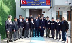 İçişleri Bakanı Mustafa Çiftçi, Türkiye Muharip Gaziler Derneği'ni Ziyaret Etti