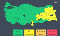 Meteoroloji'den 17 İl İçin Kuvvetli Sağanak Uyarısı