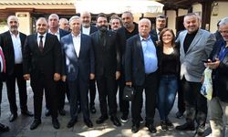 Mansur Yavaş Tarihi Dönüşüm Sonrası Anafartalar Caddesi Esnafıyla Bir Araya Geldi