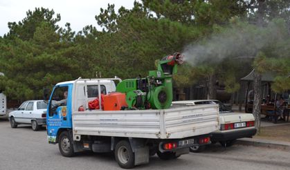 Ankara Büyükşehir'den Elmadağ'daki İlaçlama Çalışmalarına Destek