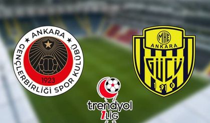 Ankara Derbisi: Gençlerbirliği - Ankaragücü Maçı Ne zaman, Saat Kaçta, Hangi Kanalda?