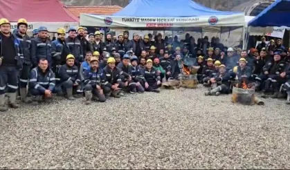 Nallıhan'da Madenci Eylemi 72. Gününe Girdi