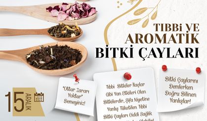 Pursaklar'da Tıbbi ve Aromatik Bitki Çayları Eğitimi