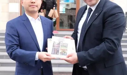 Çin Heyeti Güdül'ü Ziyaret Etti