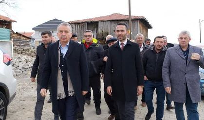 Çamlıdere Örenköy'de Doğal Gaz Dönemi Başladı