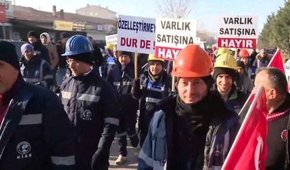 Çayırhan’da Özelleştirme Kararına Direnen İşçiler Yeniden Ankara’ya Yürüyüş Başlattı