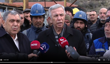 Mansur Yavaş’tan Çayırhan Maden İşçilerine Destek: “Bir An Evvel Yetkililerin Gelip Bu İşi Burada Sonlandırması Lazım”