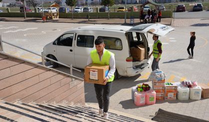Kahramankazan Belediyesi'nden Okullara Temizlik Malzemesi Desteği