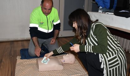 Mamak Belediyesinden Personele İlk Yardım Eğitimi