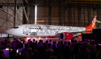 Dünyanın Dövme Tasarımlı İlk Uçağı Havalandı