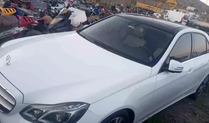 Beypazarı'nda Sahte Plakalı Otomobil Yakalandı