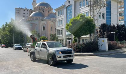 Pursaklar'da Haşere İle Mücadele Sürüyor