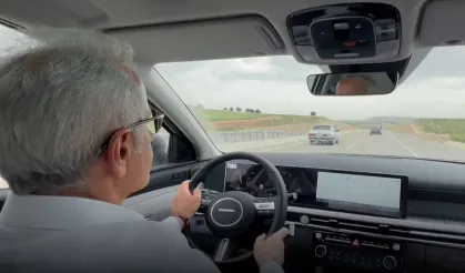 Bakan Uraloğlu Ankara'daki Melodili Yolu Denedi