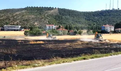 Beypazarı'nda Yangın: Tavuklar Telef Oldu