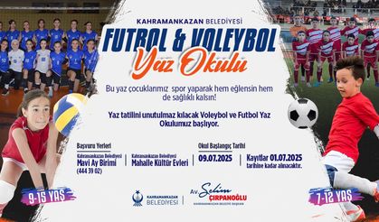 Kahramankazan Belediyesi'nin Yaz Okuluna Kayıtlar Devam Ediyor