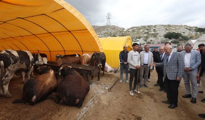 Fethi Yaşar, Yakacık Kurban Alanı'nı Ziyaret Etti