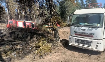 Pursaklar Belediyesi'nden Yangın Bölgelerine Destek