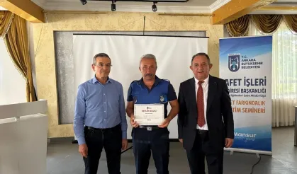 Güdül'de Afet Farkındalık ve Yangın Eğitimi