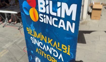 Bilim Sincan Etkinlikleri Sürüyor