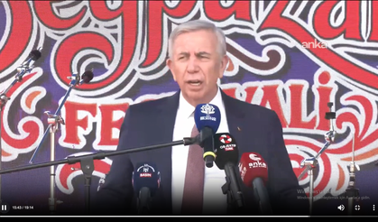 Mansur Yavaş: "Tarih Kentler Birliği İçerisinde İlk Defa Milli Mücadele Rotası'nı Ayağa Kaldırıyoruz"