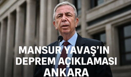 Ankara'da Deprem: Mansur Yavaş'tan Açıklama