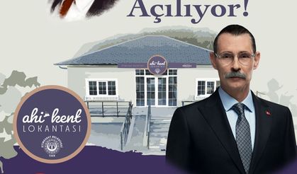 Etimesgut'ta Ahi-Kent Lokantası Açılıyor