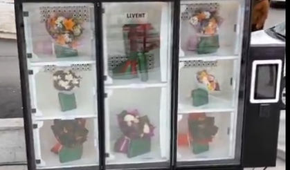 Haymana'da Hizmete Giren '7/24 Açık Çiçek Otomatları' Tüm Ankara'ya Yayılacak