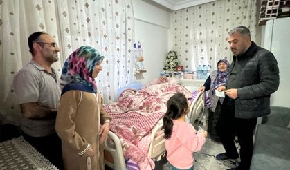 Pursaklar Belediyesi'nde Hastalara Ev Ziyareti