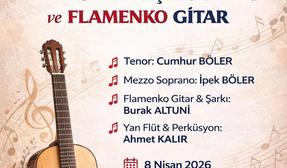 Ankara'da "Napoliten Şarkılar ve Flamenko Gitar" Konseri
