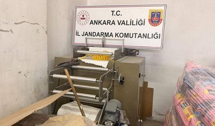 Ankara'da 37 Ton Sahte Ürün Ele Geçirildi