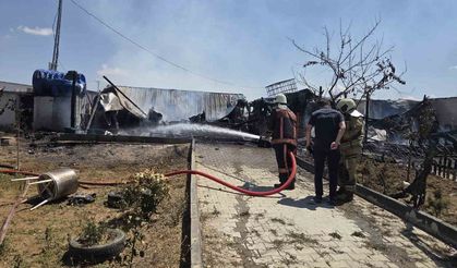 Elmadağ'da 3 Evde Yangın