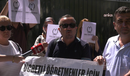 Ücretli Öğretmenler Dayanışma Derneği: "Ücretli Öğretmenleri Yok Sayarak Eğitimi Düzeltemezsiniz"