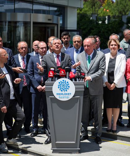 Özgür Özel'den Memleket Partisi Genel Başkanı Muharrem İnce'ye Davet