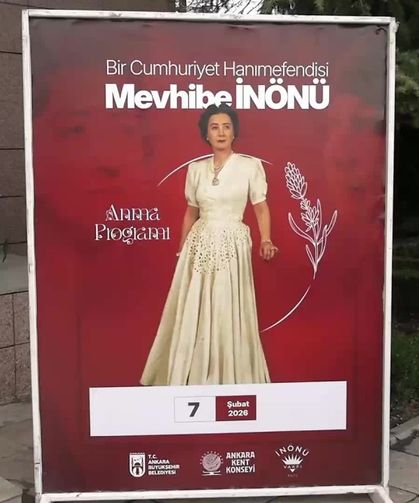 İsmet İnönü'nün Eşi Mevhibe İnönü Ankara'da Anıldı