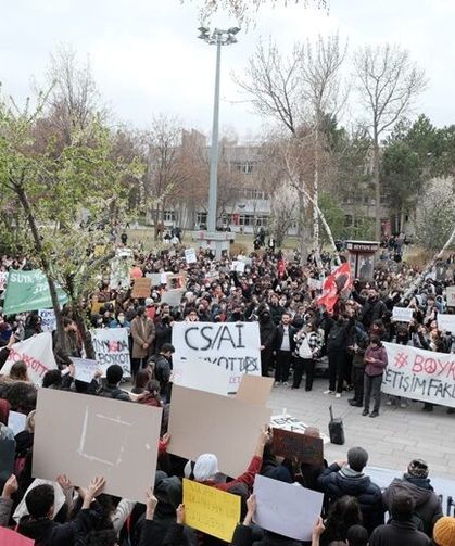 Hacettepeli Öğrencilere Açılan Soruşturmalara Tepki