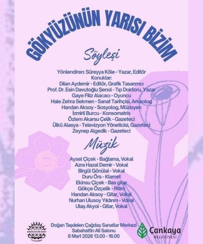Ankara Kültür Sanat Platformu’ndan 8 Mart’ta Söyleşi ve Müzik Dinletisi