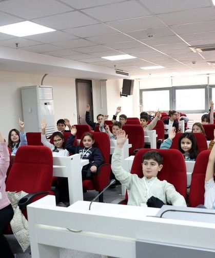 Çankaya'da Çocuk Meclisi Kuruldu