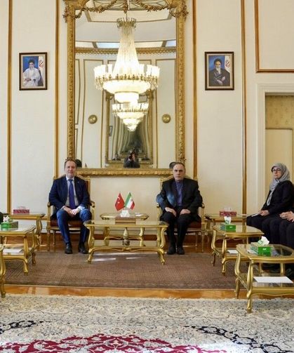 Fatih Erbakan'dan İran'ın Ankara Büyükelçisi'ne Ziyaret