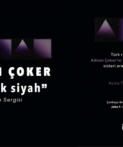 "Mutlak Siyah" Resim sergisi 17 Mart’ta Çankaya'da