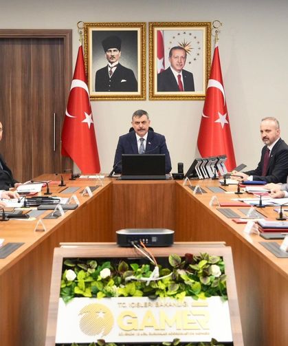 İçişleri Bakanlığında Sınır Güvenliği Toplantısı