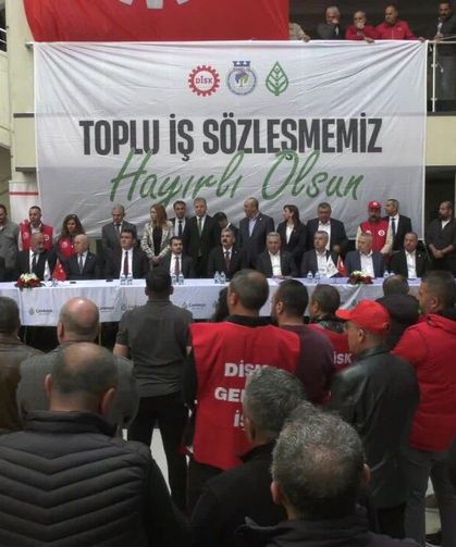 Çankaya Belediyesi'nde Toplu İş Sözleşmesi İmzalandı