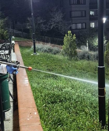 Çankaya’da Sinek ve Haşereye Karşı Gece Mesaisi